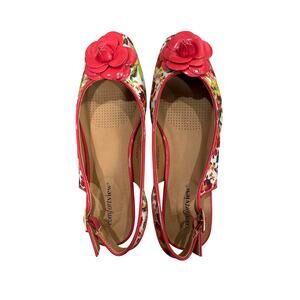 Comfortview Women'S Slingback Shoes - Color: Floral - Size: 8.5 WIDE